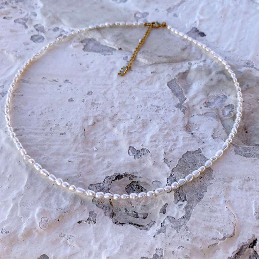 Women Bands of Courage | La Petite Pearl Anklet