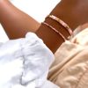 Bracelets Bands of Courage | Pink Lake Bracelet Set