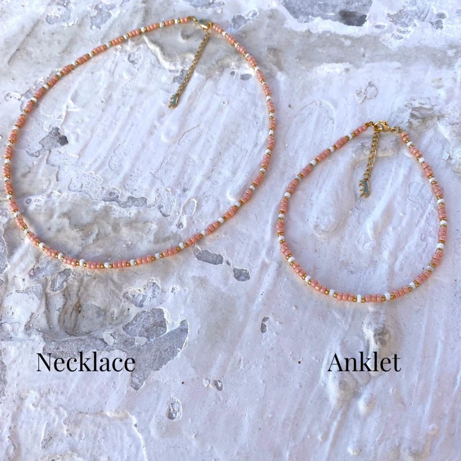 Women Bands of Courage | Pink Dolphin Anklet