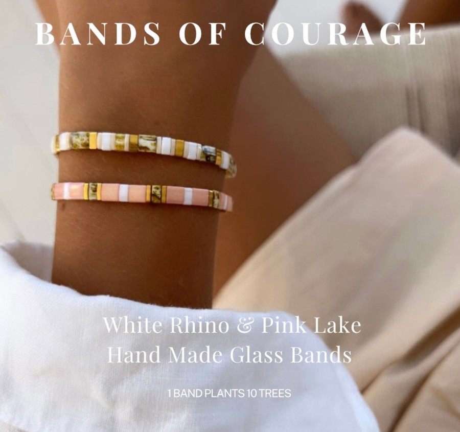 Bracelets Bands of Courage | Pink Lake