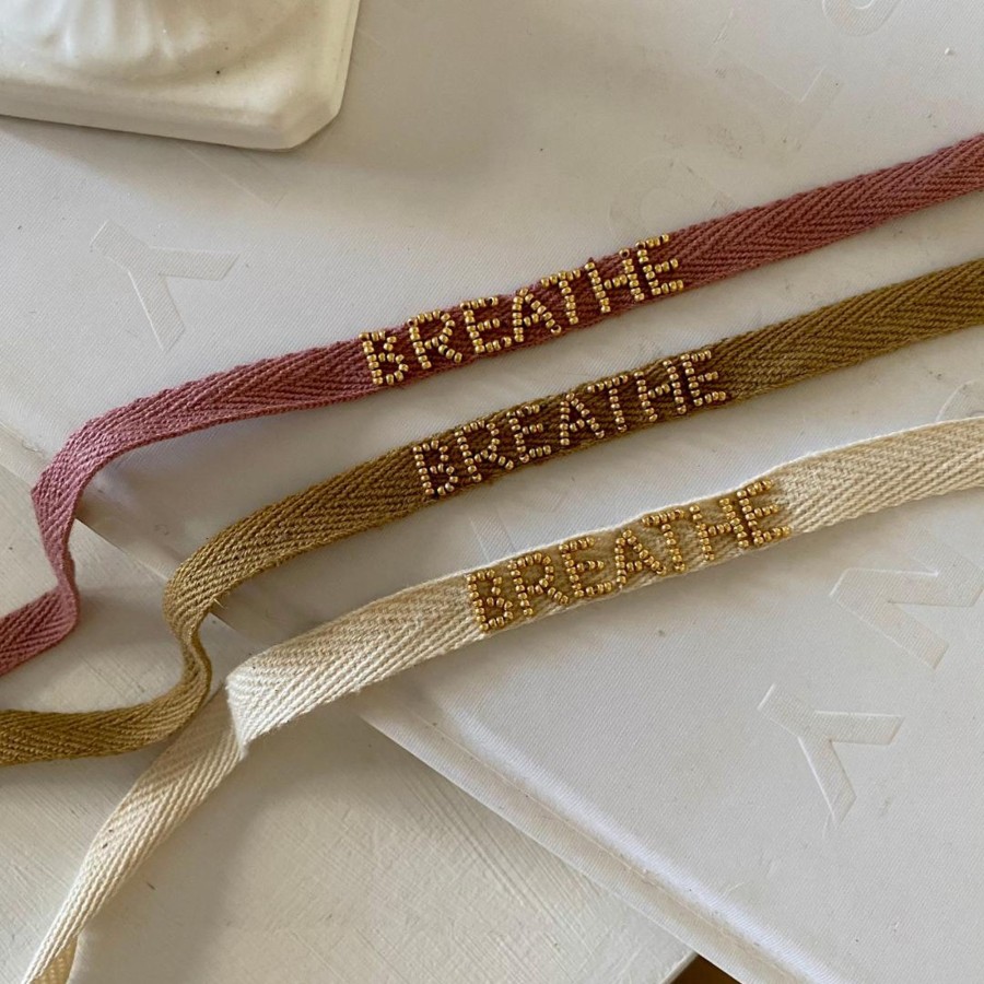 Bracelets Bands of Courage | Breathe