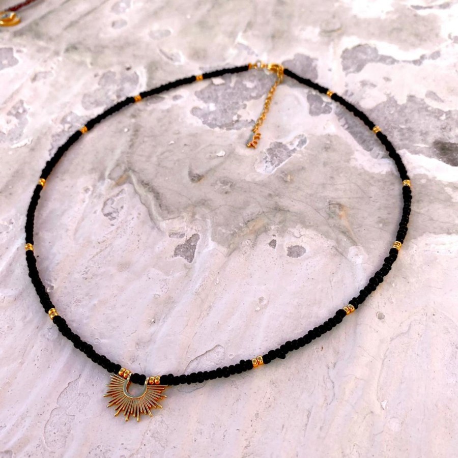 Necklaces Bands of Courage | Black Jaguar Necklace