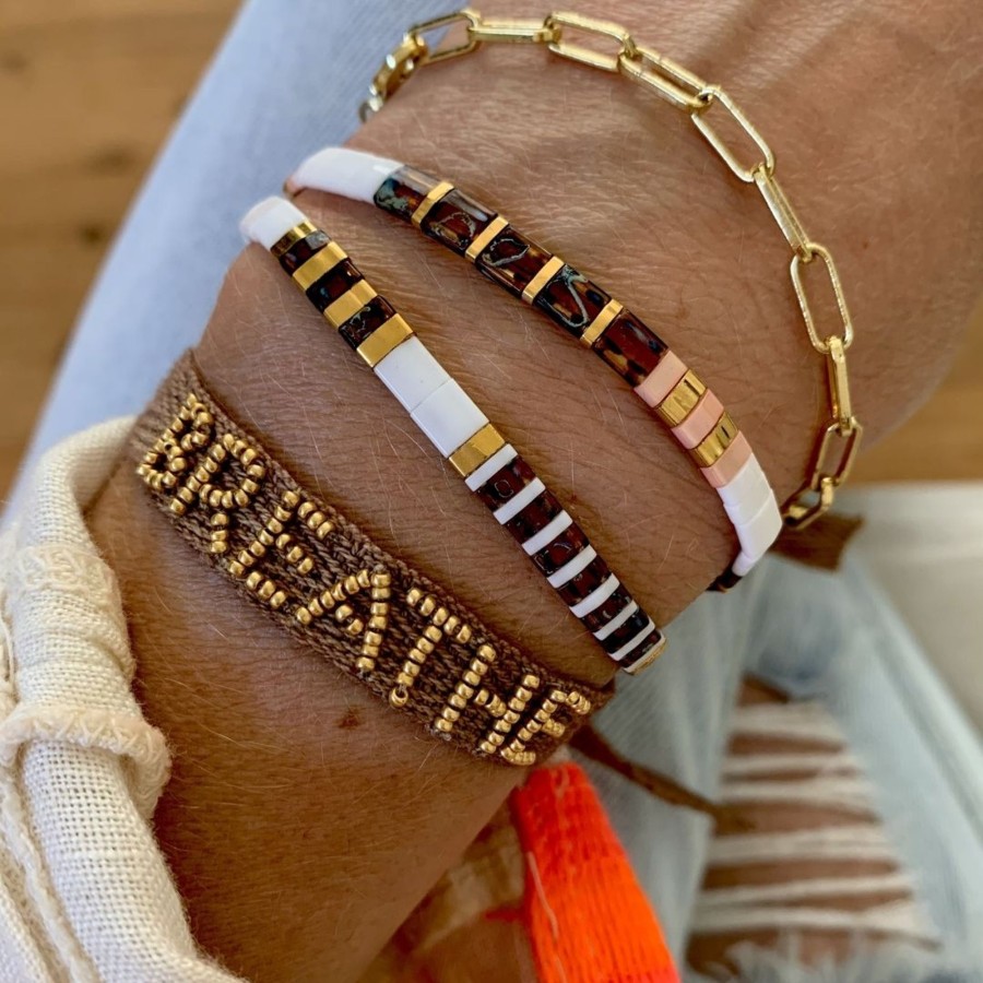 Bracelets Bands of Courage | Breathe