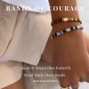 Bracelets Bands of Courage | Miami Blue Butterfly