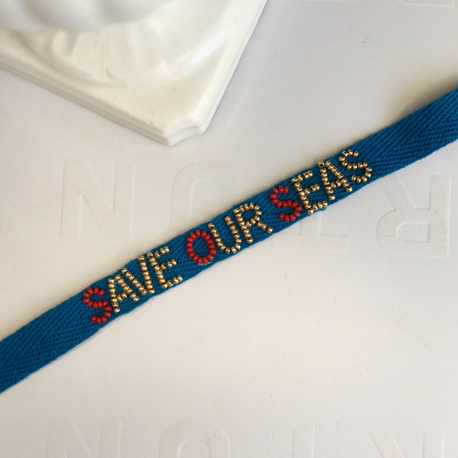 Bracelets Bands of Courage | Save Our Seas Royal Blue