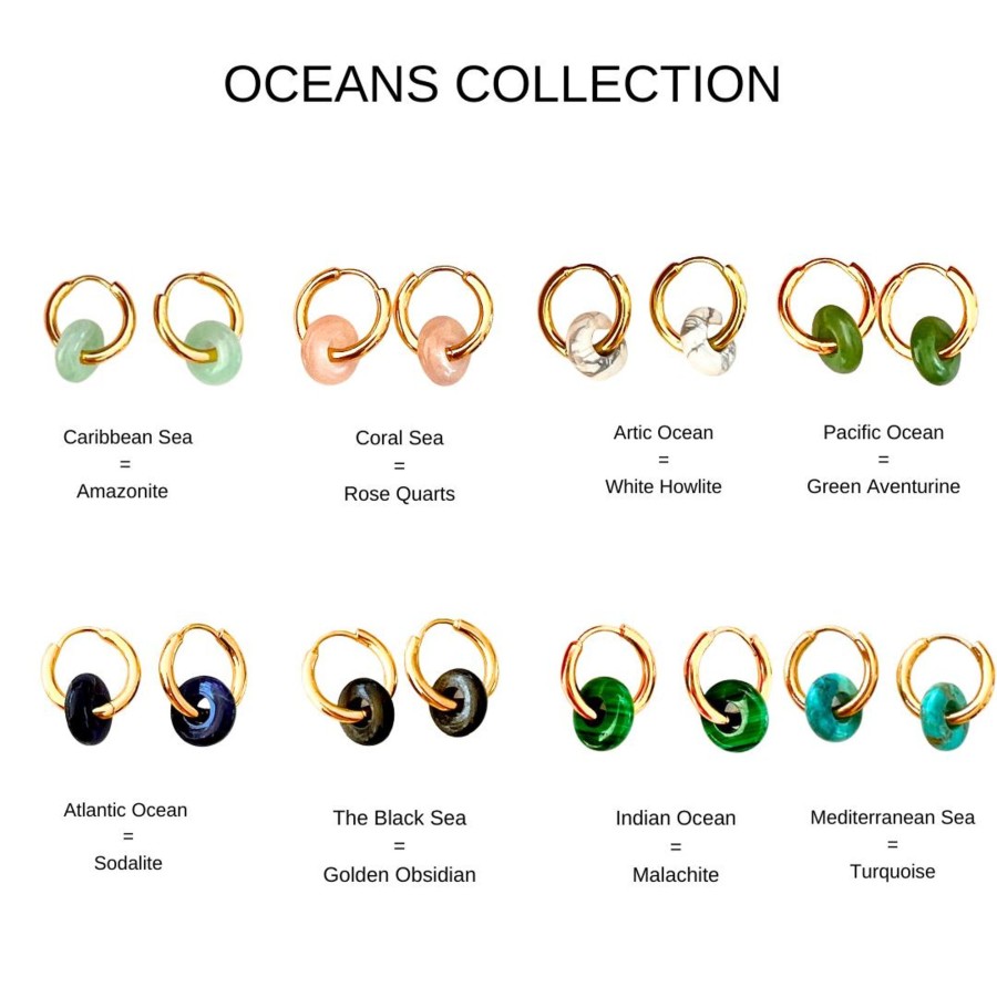 Bracelets Bands of Courage | Oceans & Seas Earrings