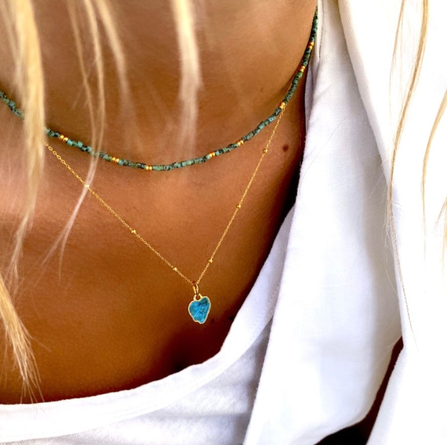 Necklaces Bands of Courage | La Petite Heart Reef Necklace