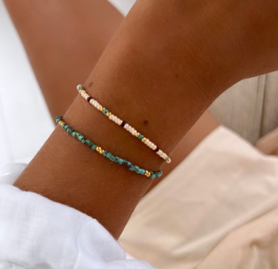 Necklaces Bands of Courage | La Petite Heart Reef Stack